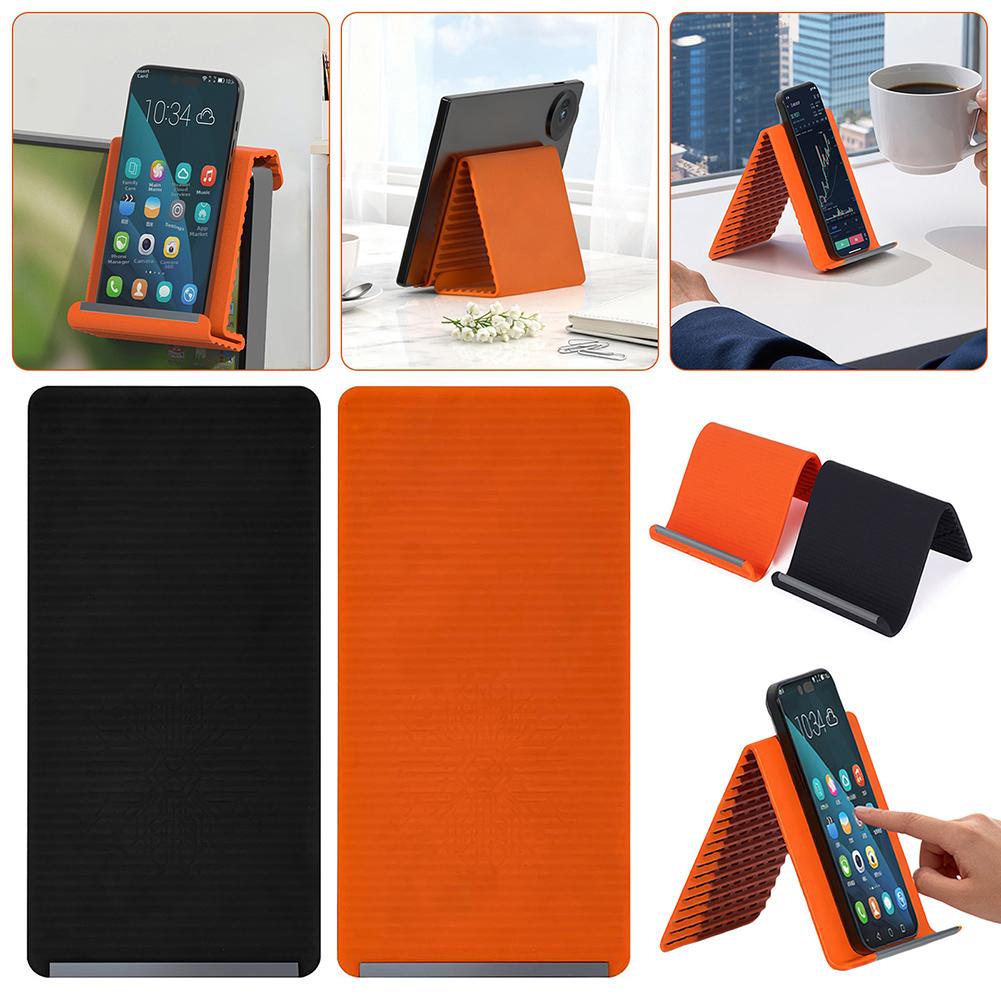 Supporto Lazy Multifunzionale in Silicone Pieghevole Arbitrariamente Deformabile Creativo Universale da Scrivania per Telefono Tablet Laptop