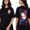 Anime Kamado Tanjirou Graphic Printed T-Shirt Street Men Women Kimetsu No Yaiba Y2K Tops Harajuku Anime Demon Slayer Shirts