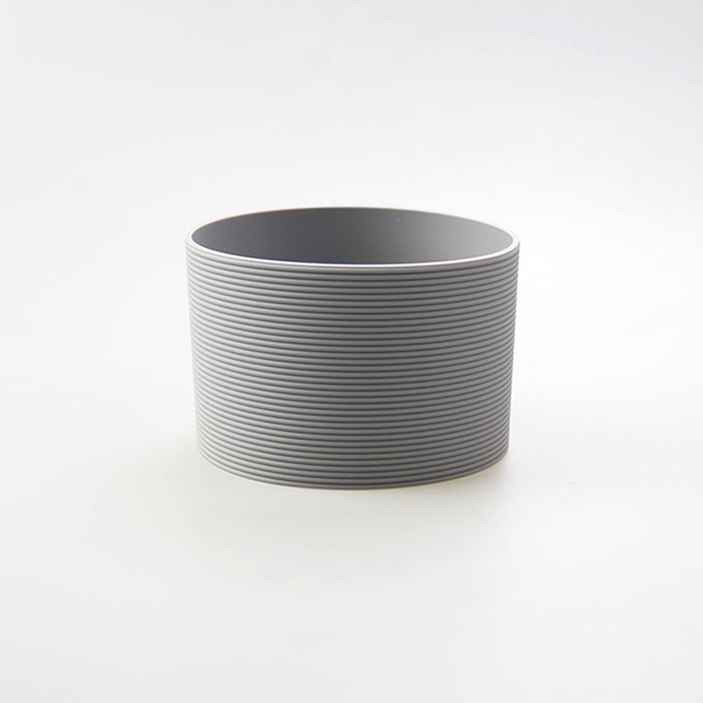 16 Colors 8.0CM Threaded Silicone Cup Cover 80MM Cup Sleeve Protective Cover Non-slip Heat Insulation Coffee Cup Cover