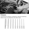 9pcs Hex Screwdriver Bit Set Rustproof   Steel Magnetic   Hd Hex Bits 1/4 Inch Hex Shank