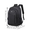 Professional Cubic Backpack - Structured Business Bag With Multi-Compartment Design For Laptop, Documents & Travel Essentials