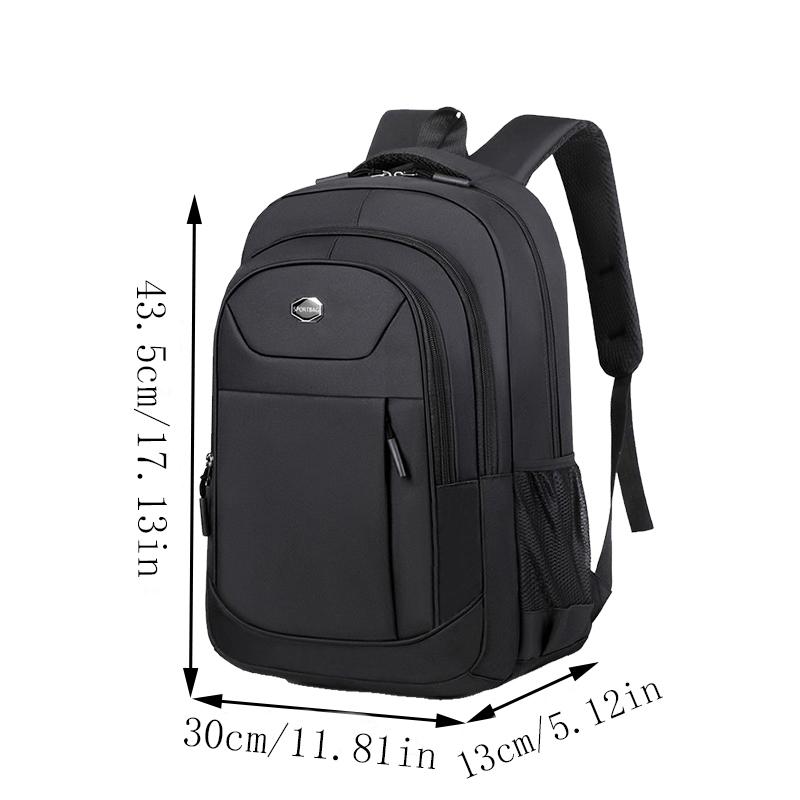 Men'S Double Shoulder Bag, Computer Backpack, Travel, Business Trip, Commuting, Tourism, Schoolbag, Student Backpack