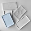 Rectangular Fruit Dish Moulds Silicone Material for DIY Hand-Making Resin Crafts