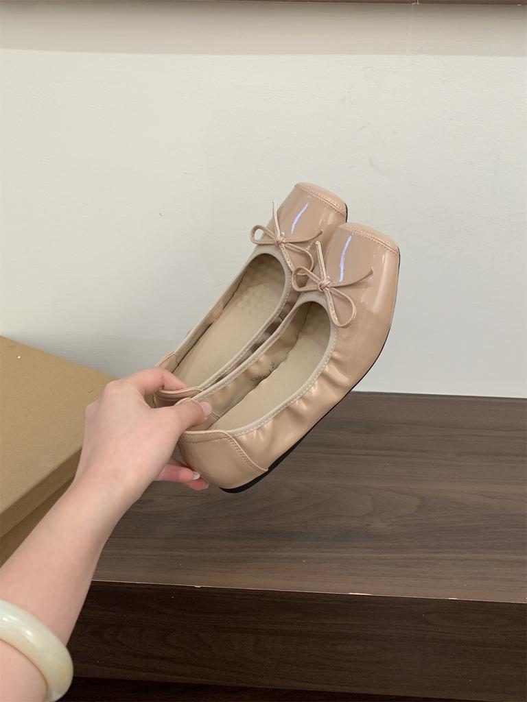 Butterfly Knot Girls Flat Driving Shoes Casual Women Loafers Moccasins Designer Slip On Boat Shoes Dancing Shoes Chaussure Homme