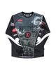 Deogdaibeu Racer Symbol Mesh Jersey Long Sleeve