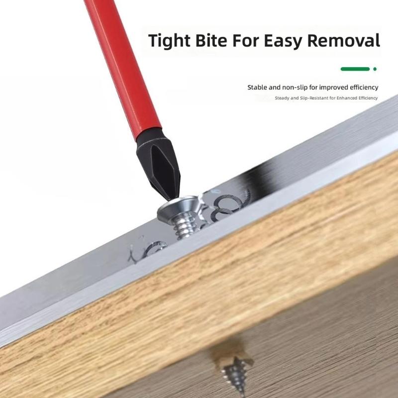 35Pcs Screwdriver Bit Hexagonal Shank Electric Drill Bit Set Screw Drill Head Power Countersink Drill Bit Attachment