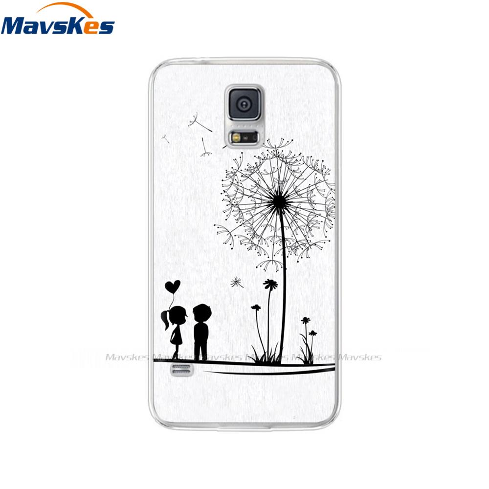 Cover Carina Per Samsung S5 Custodia Morbida Silicone TPU Cover Posteriore Custodie Per Telefono Per Samsung Galaxy S 5 GalaxyS5 S5 Mini S5mini coque