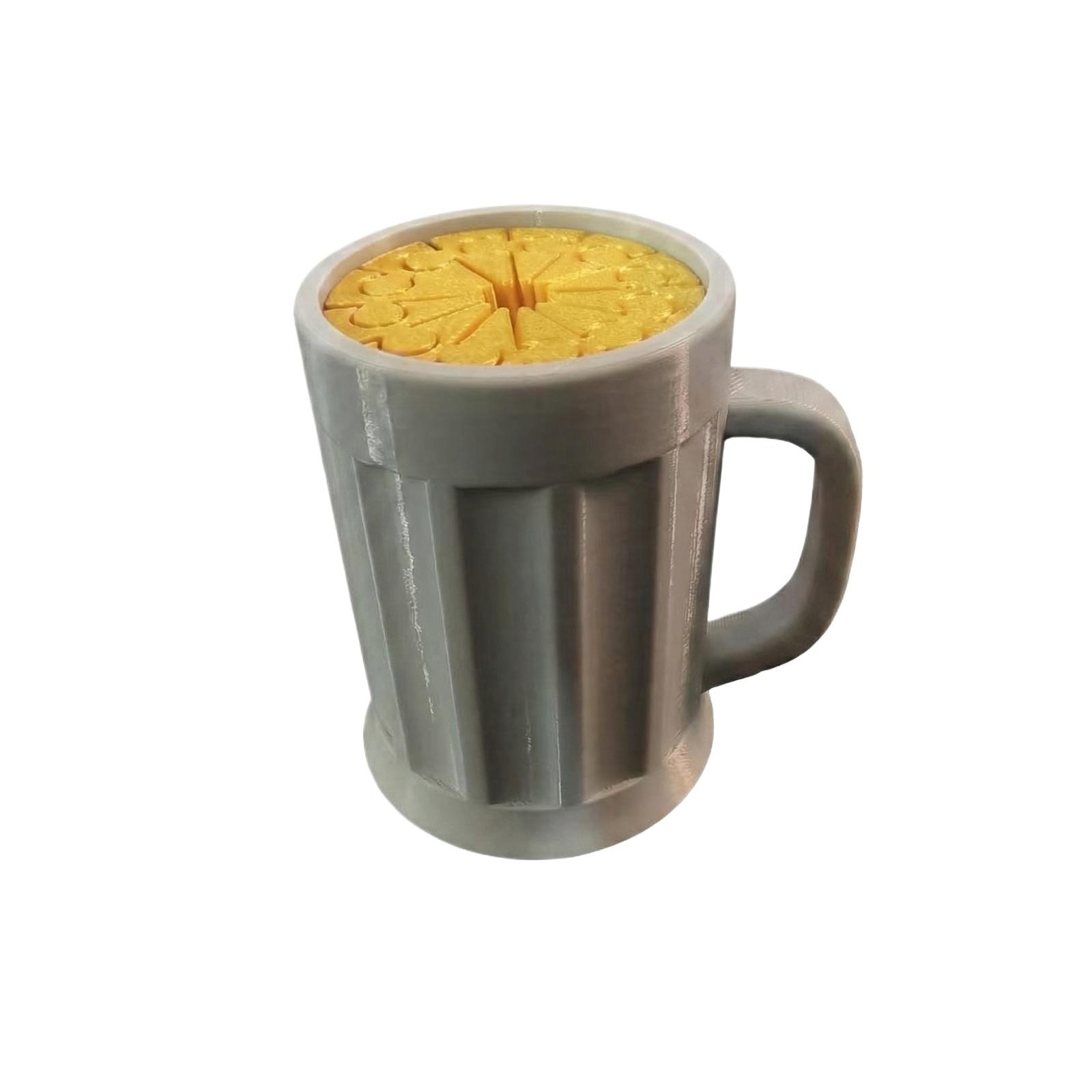 

Prankish Spilled Cup Creative Toy Ornament, Stress Relief , Novel And Unique Cup Model One Size