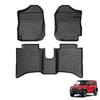 Cartist 3D Floor Mats for Jimny Nomad JC74 Manual Transmission JIMNY NOMADE JC74W Wagon 2025 Present and TPE Material Custom Easy Protective Car Set