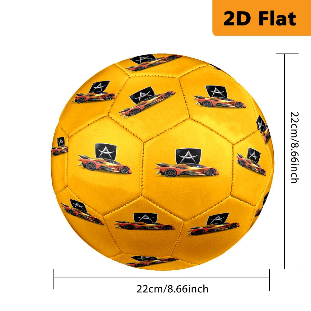 Style: Emblem Soccer Ball Suitable for Both Training and Competition Very Elastic No. 5 Football Outdoor Sports Entertainment Training Football