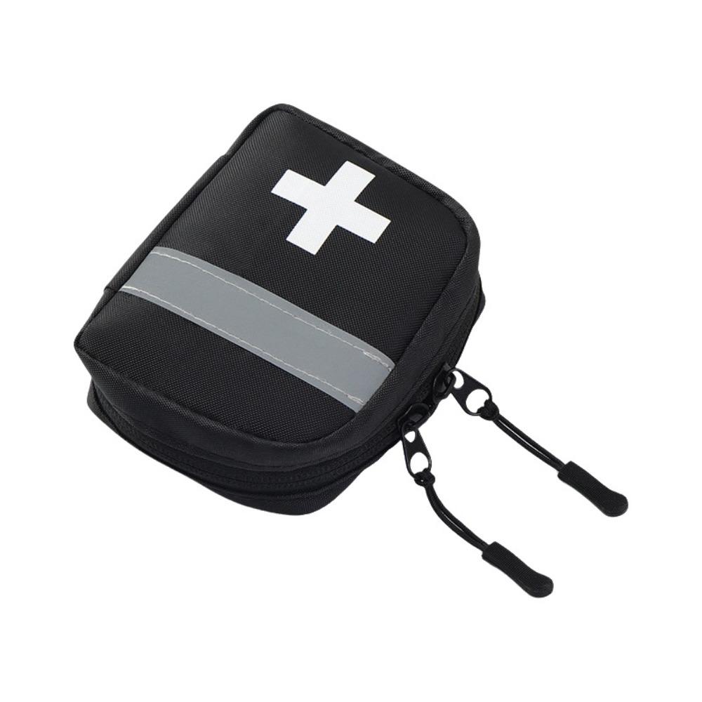 Portable Travel Medicine Bag with Reflective Strip Mini Drug Storage Pouch Waterproof Durable Medicine Storage Bag