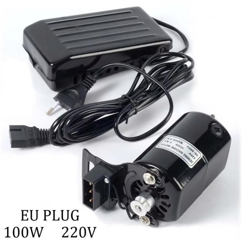 Efficient 100W Sewing Machine Motor Sewing Machine Pedal Foot Pedal Present for Professional Tailors and Enthusiasts