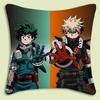 Anime Hunter x Hunter Pillow Covers Cartoon Sofa Decorative Home Doublesided Printing Short Plush Cute Cushion Cover