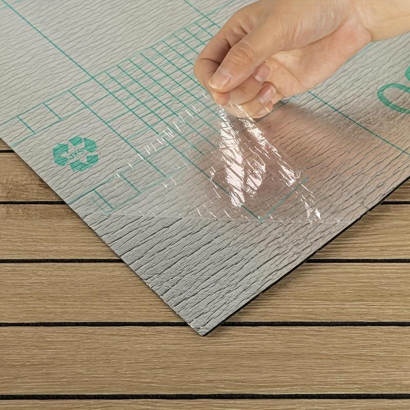 Self-Adhesive Wallpaper Slotted Vertical Wood Grain Wall Panels Bedroom Office Living Room Wall And Ceiling Decor Wall Stickers
