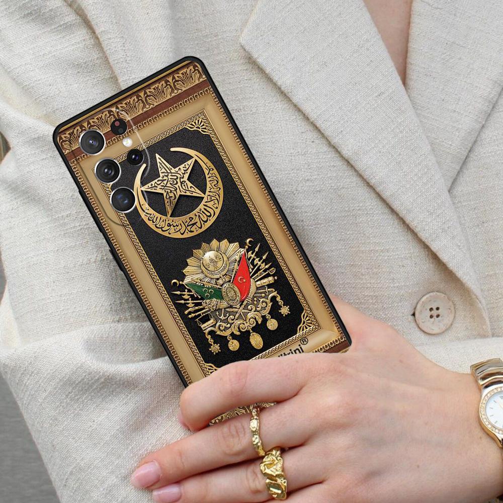 Ottoman Empire Coat Of Arms Cell Phone Case for Samsung Galaxy S26 Ultra S25 S24 S23 S22 S21 S20 Note10 Cover