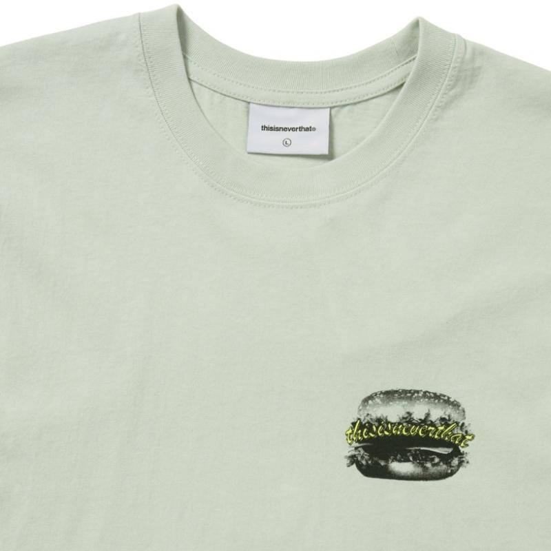 ThIs Is Never That Hamburger Tee Pale Mint