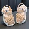 Kleinkindschuhe Mädchen Sandalen Baby Sommer Sandale Blume weiche Gummisohle rutschfeste Krippenschuhe