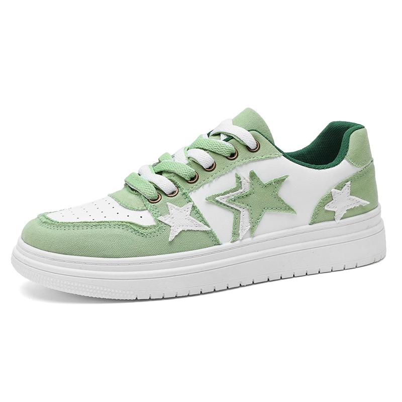 Summer New Star Skateboarding Shoes for Men Comfortable Low-cut Platform Sneakers Man Non-slip Wear-resistant Men's Design Shoes