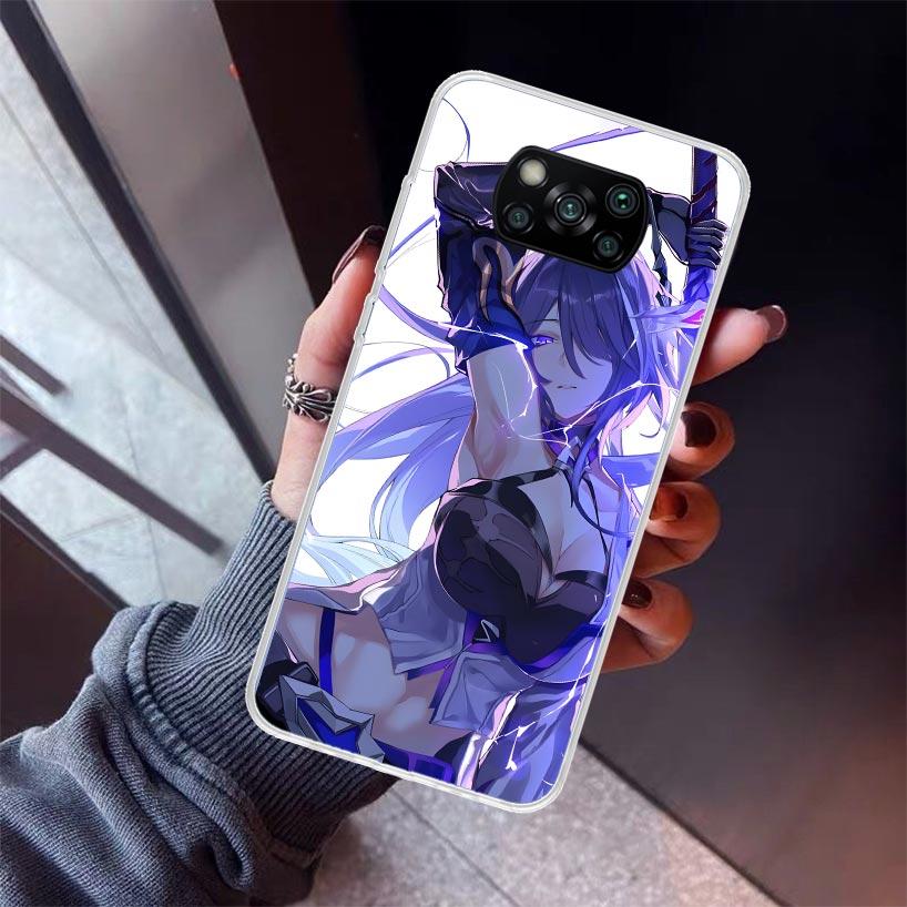Honkai Star Rail Acheron Phone Case For Xiaomi Poco X5 X6 X7 Pro F7 Ultra M7 Redmi 15C 15 13C 13 12C 12 10 10C 10A 9 9C 9T 9A Co