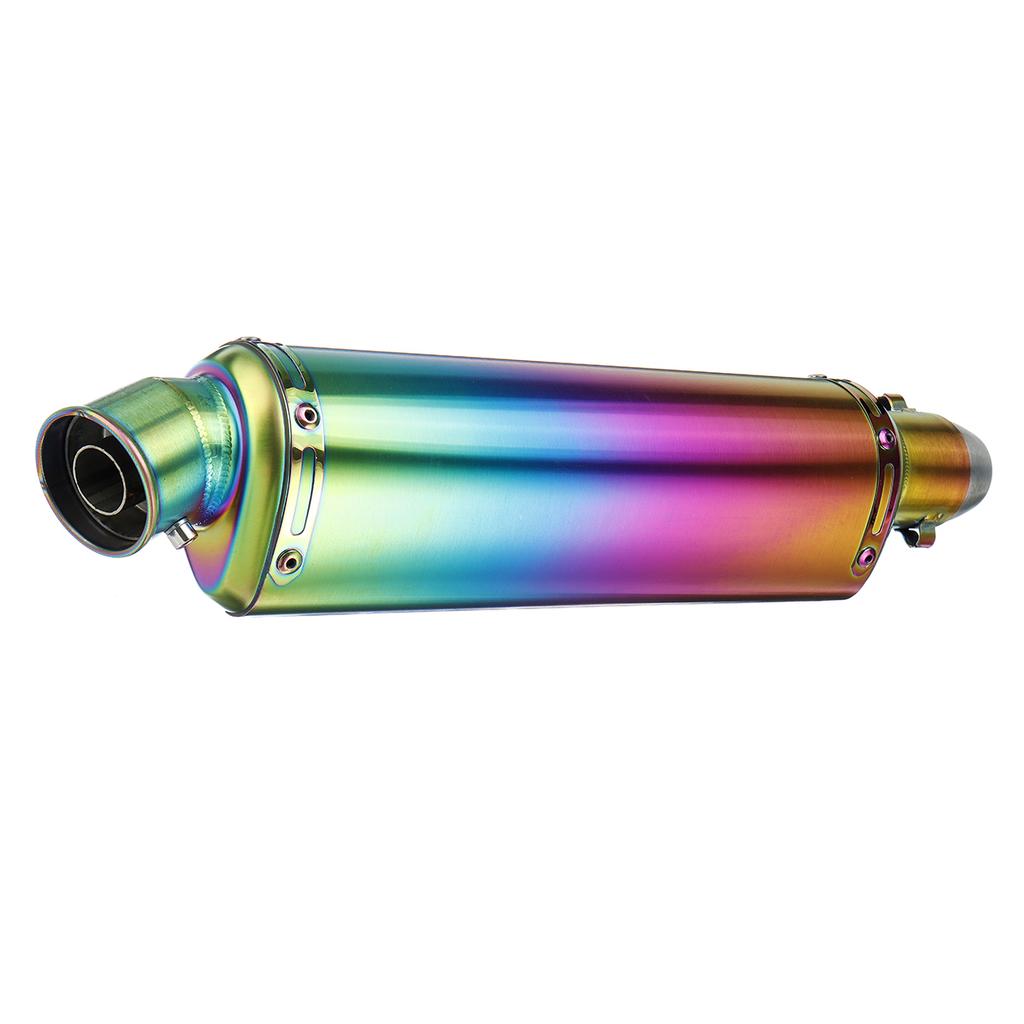 Universal Motorcycle Exhaust Muffler Pipe 38-51mm Silencer Pit Dirt Bike New Universal Motorcycle Exhaust Muffler Pipe 38-51mm Silencer Pit Dirt Bike New