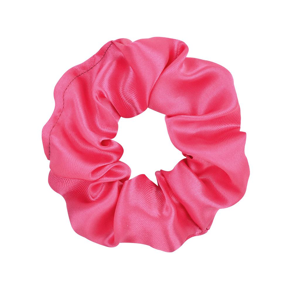 3.9 Inch Women Silk Scrunchie Elastic Handmade Multicolor  Hair Band Ponytail Holder Headband Hair Accessories