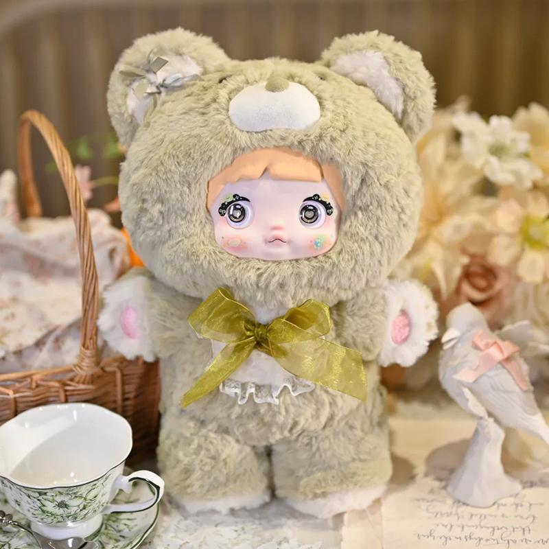 Nommi 400% Cutie Oarbă Seria Ursulețul de Noapte Bună Păpușă de Vinil Nommi Decor de Cameră Colecție Cutie Misterioasă Păpușă Jucărie Cadou de Crăciun