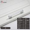 Oukali  New Design Zinc Alloy Pulls 96 128 192mm Home Furniture Hardware Kitchen Cabinet Dresser Drawer Door Pull Handles