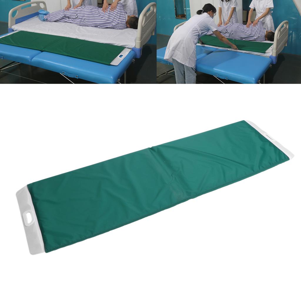Patient Transfer Board Nylon Lightweight Foldable Transferring Board for Elderly Green