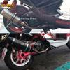 Slip On For YAMAHA Cygnus Gryphus 125cc Full System Motorcycle Exhaust Escape Moto Front Pipe Muffler With Reomvable DB Killer