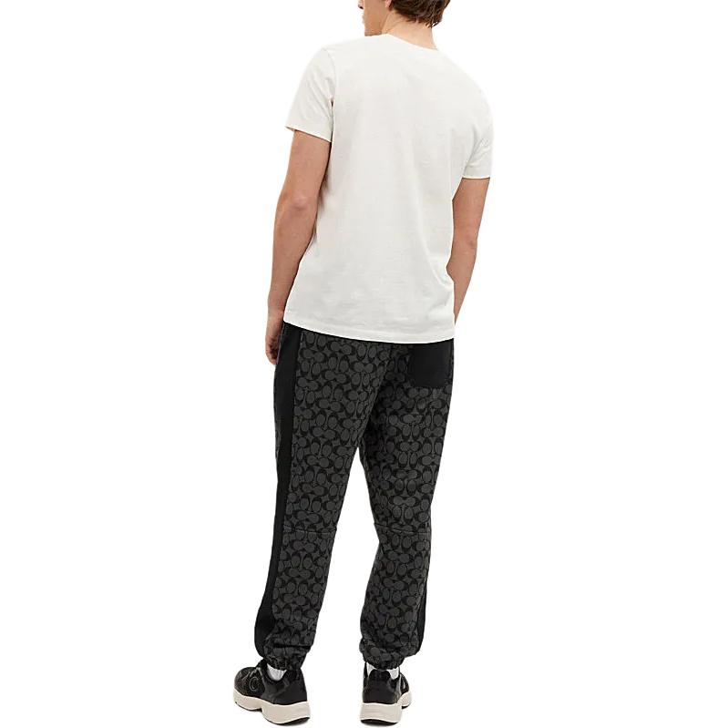 COACH SS24 Casual Pants Men's Charcoal Gray CP828-R8E