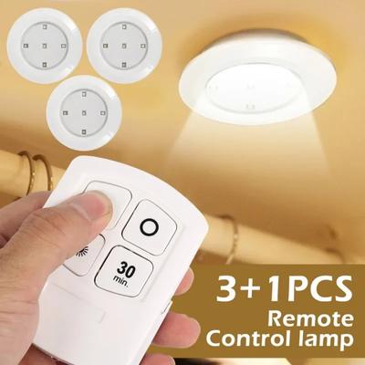 Luce notturna a LED wireless super luminosa con telecomando Luci LED dimmerabili sottopensile per armadi Guardaroba Cucina Camera da letto