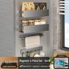 Magnetic Wall-mounted Kitchen Storage & Spice Rack