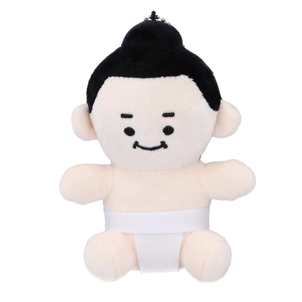 Kiyohara Sumo Toy Plush Toy Mascot White (KIYOHARA) SUMO-020
