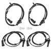 4Pcs Front & Rear ABS Wheel Speed Sensor Compatible For 2013-2018 Ram 1500,  Ram 1500 Classic V6 3.0L 3.6L 3.7L, V8 4.7L 5.7L Engine Replace