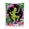Flannel Blanket Digital Print For Midday Rest Blanket, Christmas Cartoon Air-conditioned Blanket.
