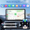 7Inch IPS Touch Screen Car Stereo with Rearview Camera Wireless CarPlay Android Auto Multimedia Player USB AUX