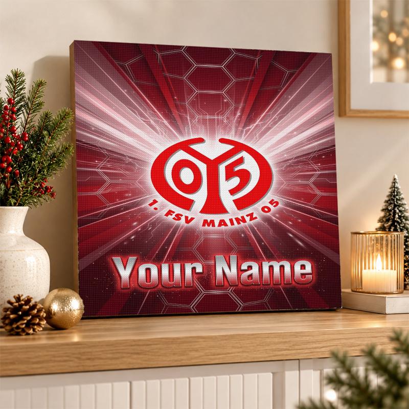 Mainz 05 Custom Name Text 5D Diamond Painting Kit DIY Full Drill Diamond Art Decoration