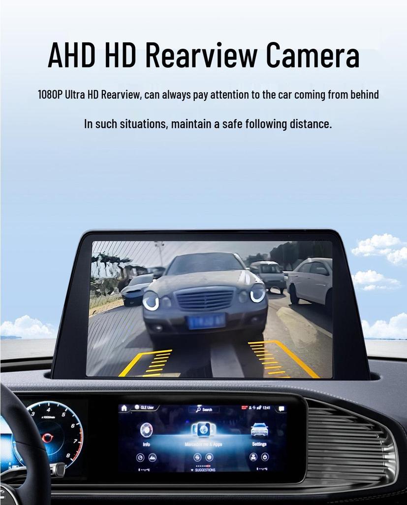 Nissan NV200 High Mount Stop Lamp HD Rearview Backup Camera AHD080P with CVBS Option