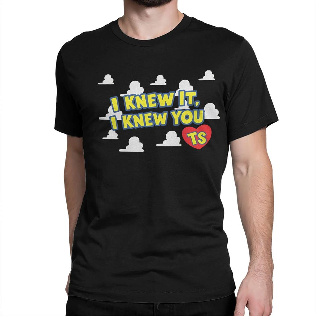 Unisex Unisexs Tshirt I Knew It I Knew You Western Bestie Style Cotton Tees Short Sleeve Ts5 T Shirt Crewneck Clothing Gift Idea