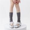 Girls Lolitas Knit Long Socks Ruffle Flared Leg Warmers Harajuku Bootie Socks Spring Summers Warm Ankle Heap Socks