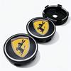 4pcs Donkey Logo Emblem Car Wheel Center Caps 60MM 56MM Wheels Hub Cap Donkeys Badge Rim Hubcaps Dust Cover Replace Accessories