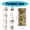 31Pcs Christmas Celebration Baubles Tree Decorations Colorful Shatterproof Baubles Stylish Festives Home Embellishment