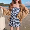 Summer Sun Coat Open Stitch Cardigan Loose Solid Knitted Long Sleeves Office AC Warm Shawl Outdoor