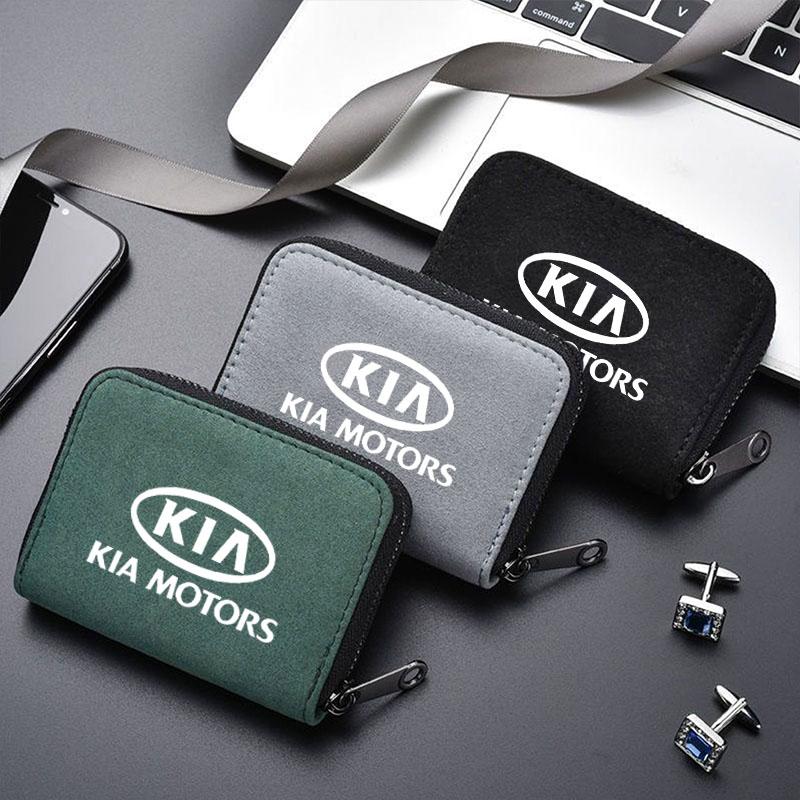 2026 Hot Adesivo Auto Protezione Nuovo Portafoglio Scomparti Multipli per Carte Tasca a Fessura per KIA sportage ceed sorento cerato optima picanto r