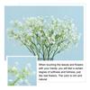 Artificial Flower Bouquet Silk Faux Floral Arrangement for Wedding Home Decor Lifelike Fluffy
