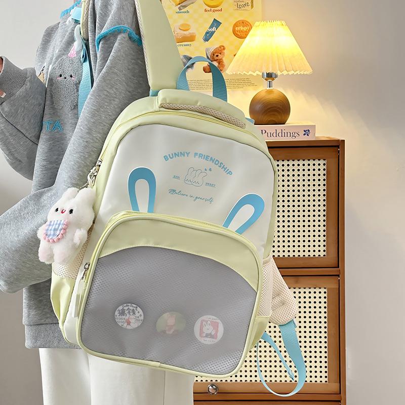 New student schoolbag cute cartoon campus backpack casual large capacity backpack