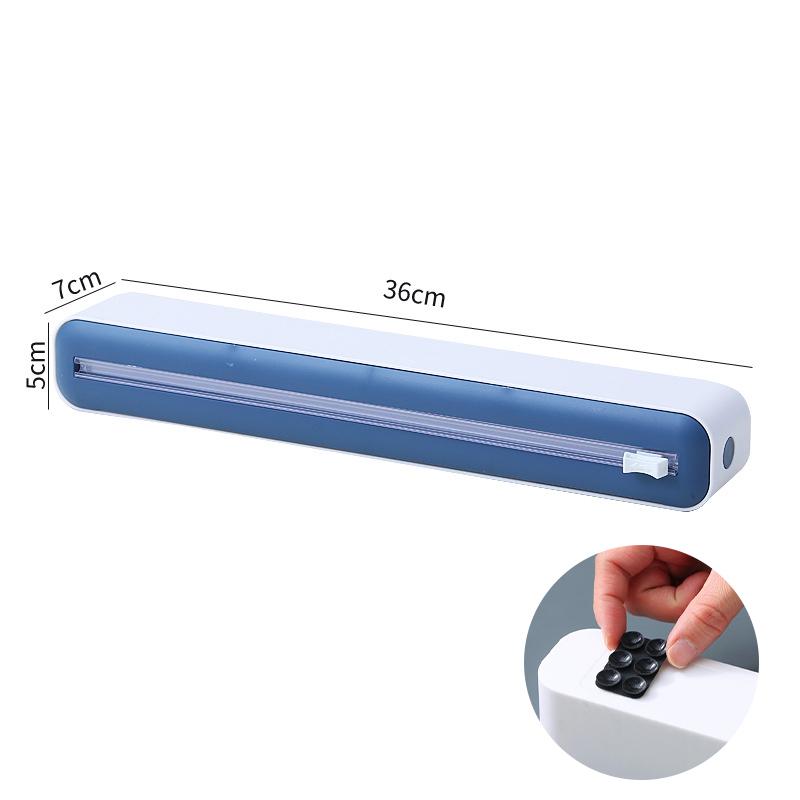 Kunststofffolienspender, Frischhaltefolienspender, Schneider, Frischhaltefolienspender, Aluminiumfolie, Pergamentpapier, Injektor, Küchenwerkzeug