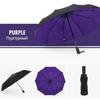 Fully Automatic 10K Strong Luxury Double Layer Windproof Resistant Large Business Rain Umbrella Parasol for Men and Women
