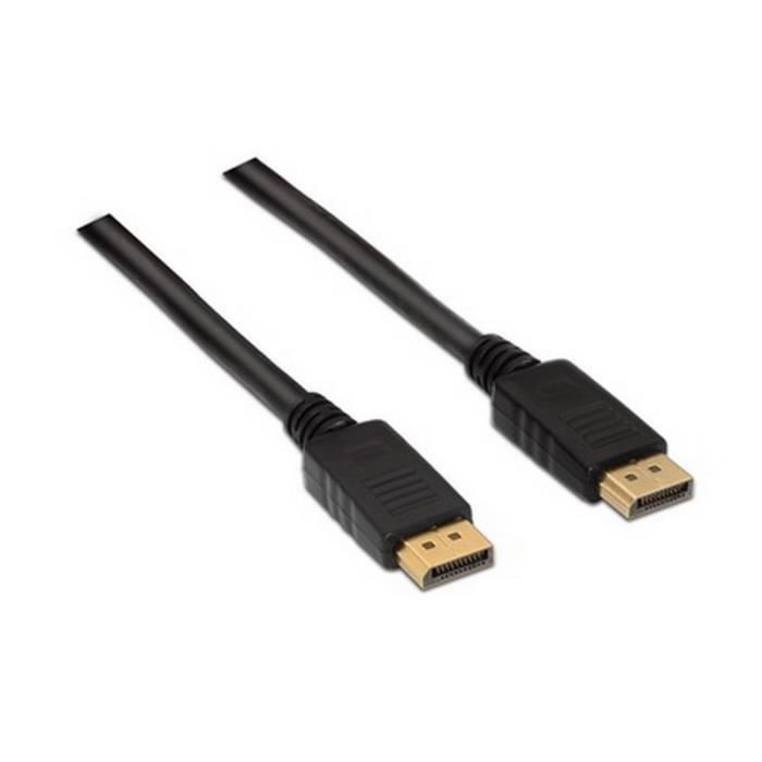 Nanocable 10.15.2302, 2 M, DisplayPort, DisplayPort, Mâle, Mâle, Or