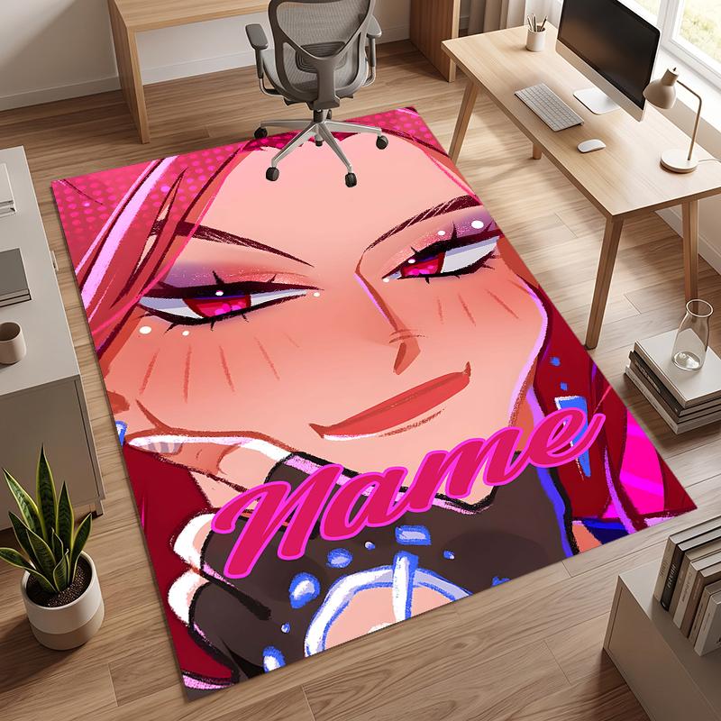 Guarda (14) Tappeto da Ufficio Personalizzato con Nome Decorazione Elegante per Soggiorno Camera da Letto Cucina
